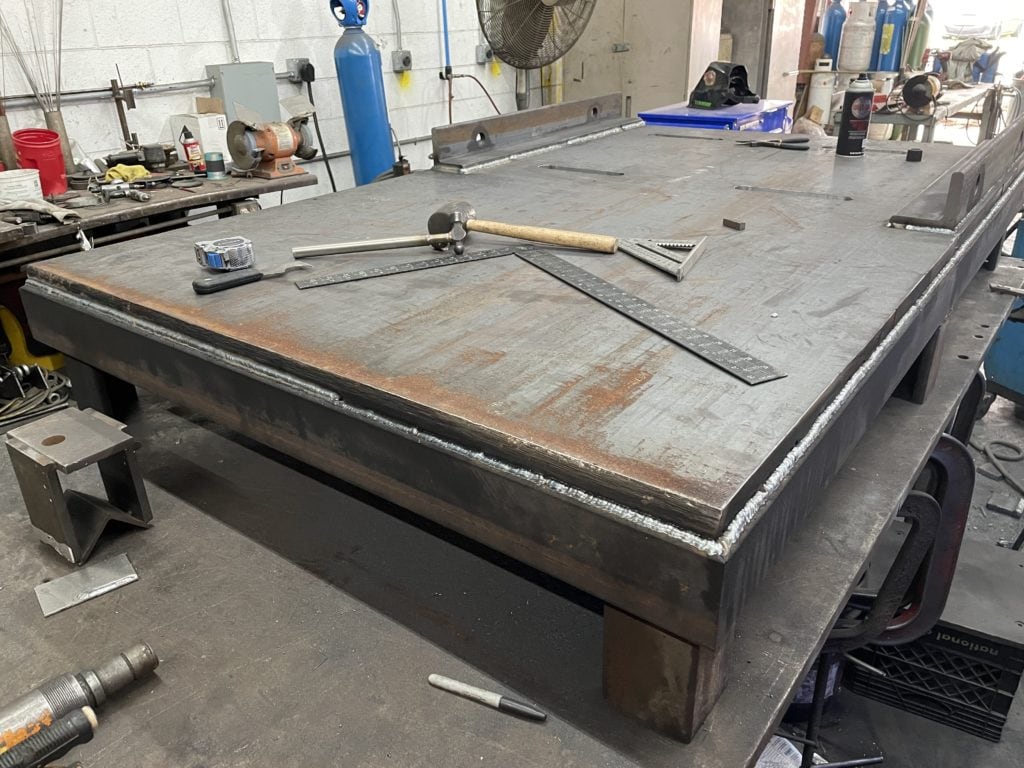 Industrial Table Fabrication